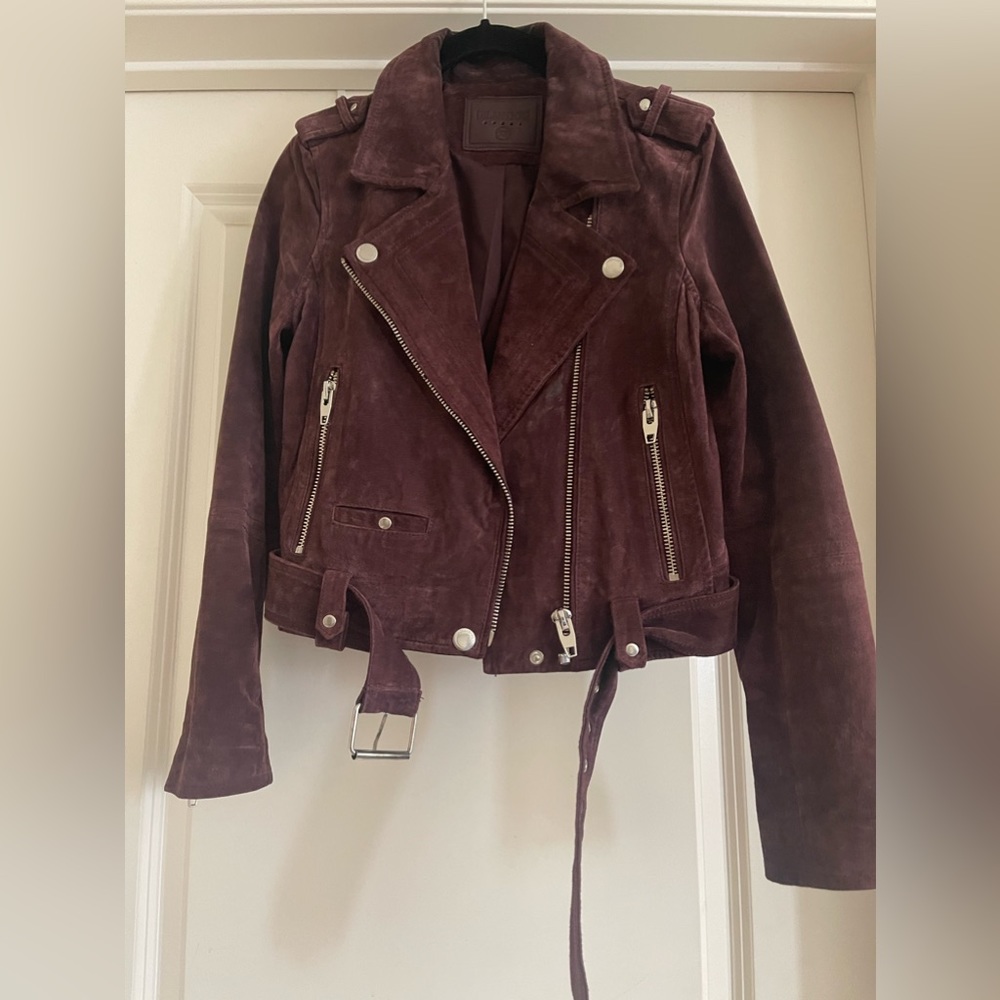 BlankNYC faux suede jacket